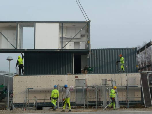 Oxi 2 Shipping Container Apartment Building - MATRIX LIVING