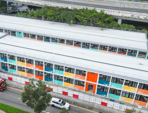 Seaside transitional housing ‘Yan Chai Residence’ is officially ready for occupancy!