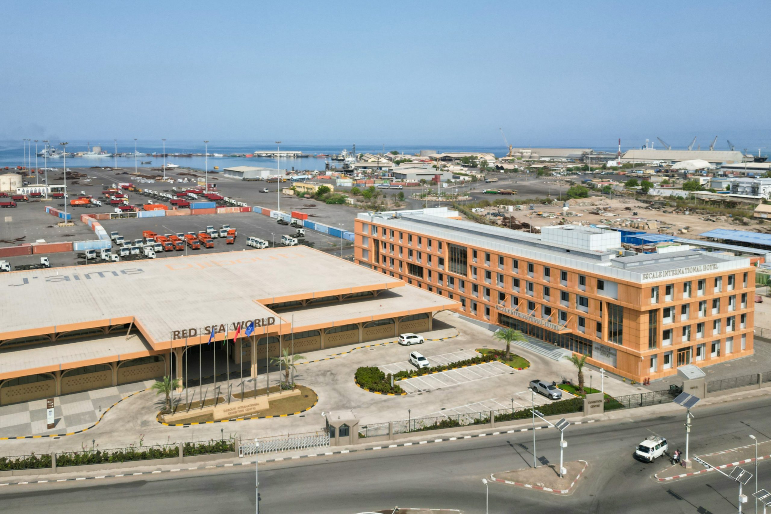 modular Djibouti hotol overall appearance