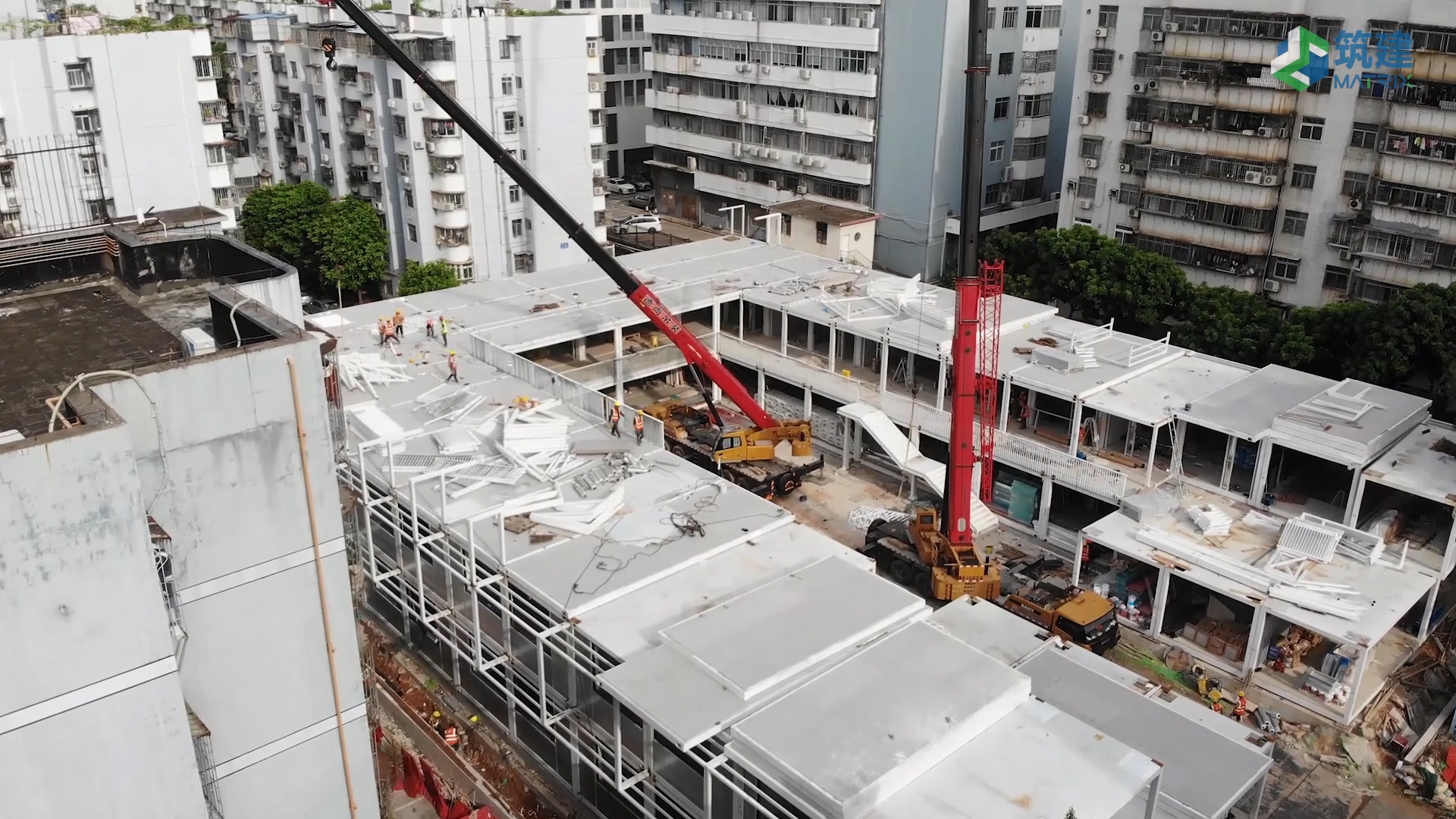 steel structure hoisting